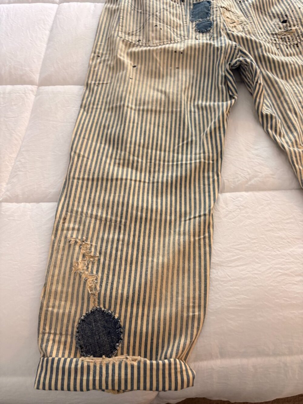 Magnolia Pearl Railroad Striped Miner Denims Union Pacific #151 - EC - Picture 8 of 8